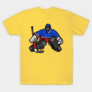 Hockey Game Hockey Player Goalkeeper T-Shirt